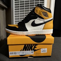 Brand New Jordan 1 Retro High OG Taxi Size 9.5 $160  Firm   Have proof of purchase, only meeting at my local police station and cash only