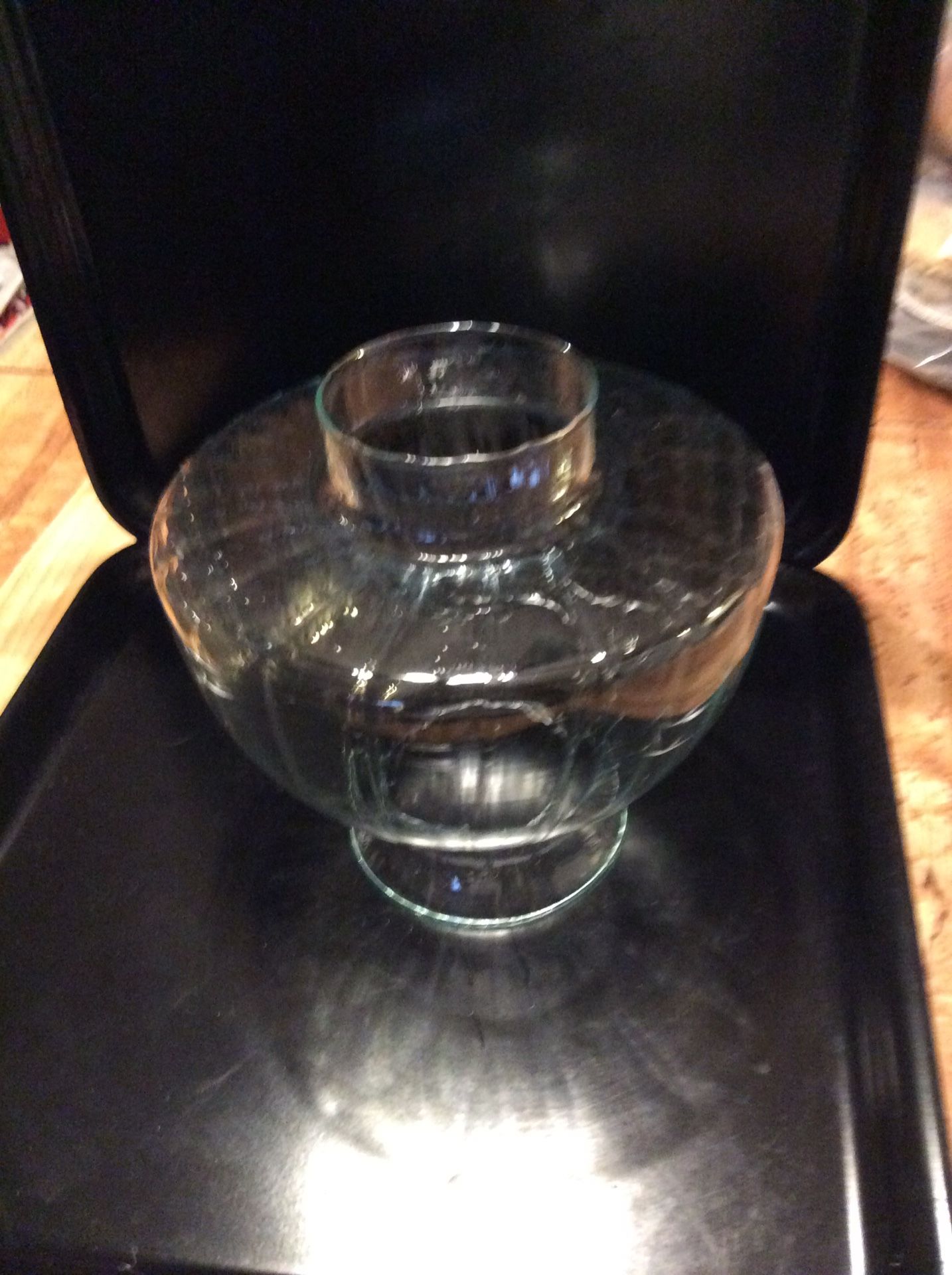Vase for candle lantern