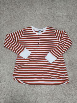 Duluth Trading Company Women's Burly Thermal Long Sleeve Henley (XL)