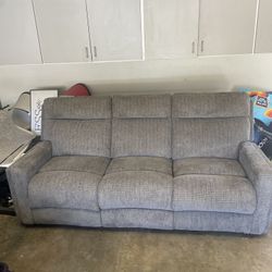 Living Spaces Reclining Couch 