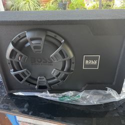1200w Boss Subwoofer Built In Amp Brand New 