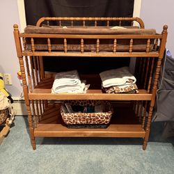 Jenny Lind wooden changing table