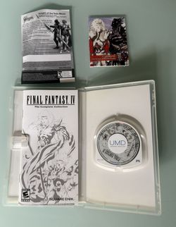 Final Fantasy IV: The Complete Collection (Sony PSP, 2011) Complete
