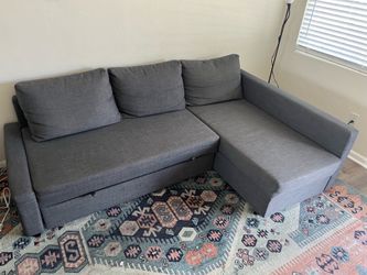 Dark Gray IKEA Frihiten Sleeper Sectional w/Storage!!