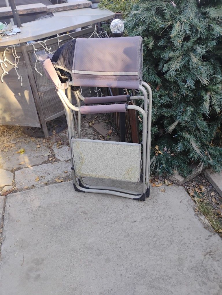 2 Foldupwith Side Table on Side $16 Both Firm Price Fcfs Serious Buyers only Local Pickup 