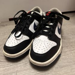 Nike Dunk Low Midnight Navy White Black Youth 5.5
