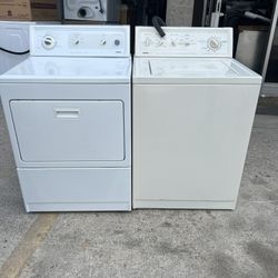 Kenmore Washer And Dryer Set , With Warranty 
