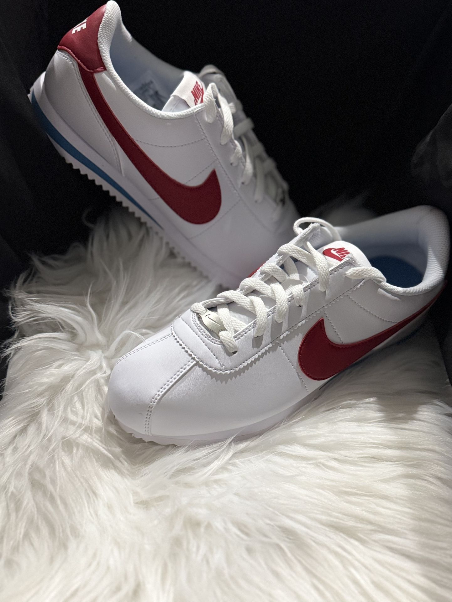 Nike Cortez White Varstiy Red Varsity Blue Sneakers