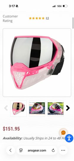 Paintball mask