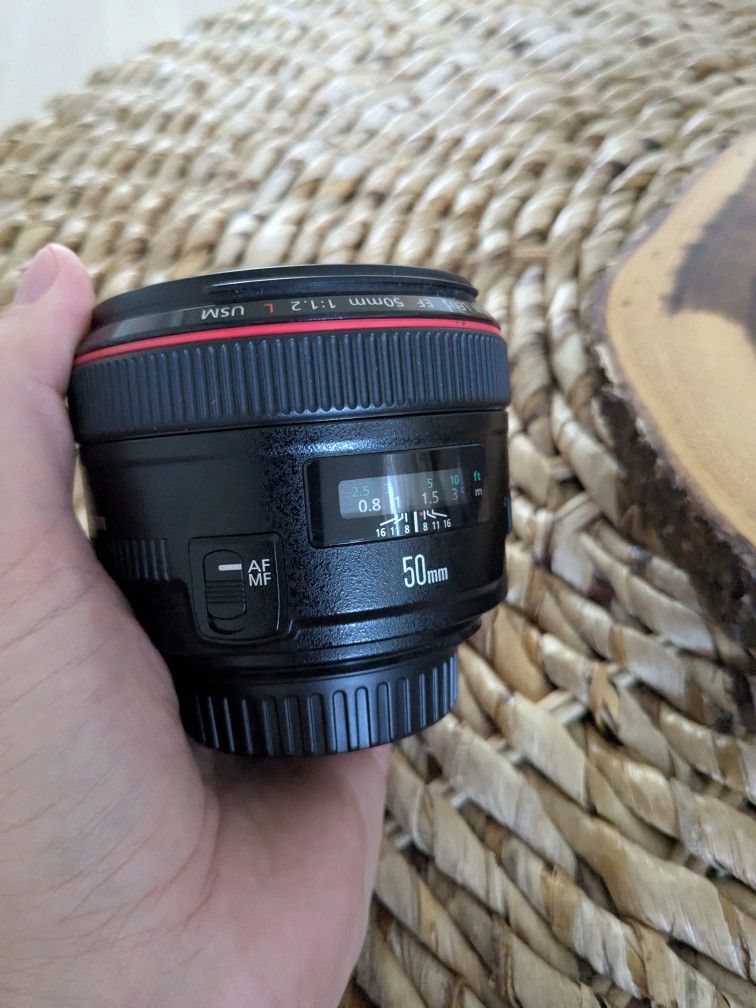 Canon EF 50mm 1.2