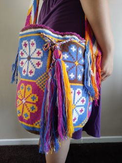 Mochila (Indigenous bag) Wayuu colombian ethnic