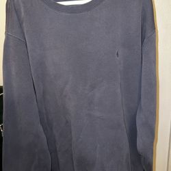 Vintage Polo Ralph Lauren Blue Sweatshirt XL