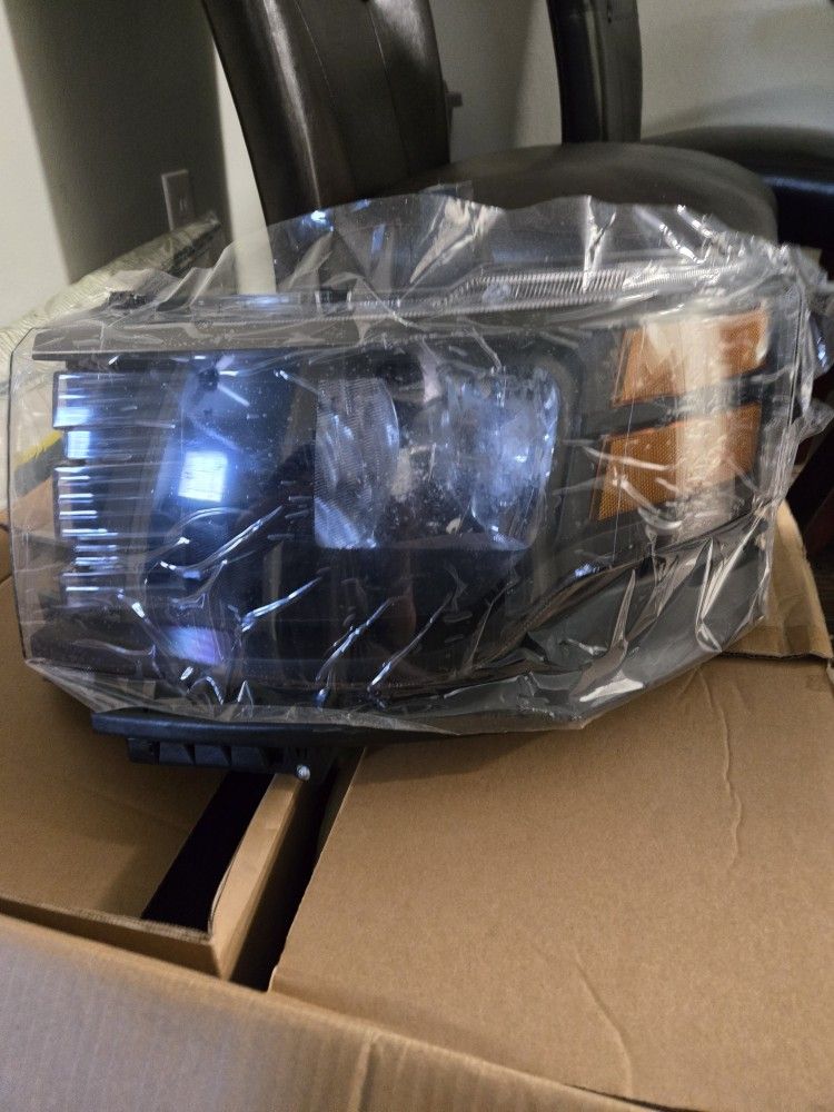 Black 2009 2010 2011 2012 Ford Flex Headlights Headlamps Replacement Left+Right