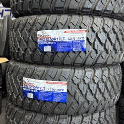 BRAND NEW SET 4 TIRES 35x12.50r17.