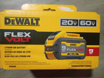 DeWalt flex volt 9ah