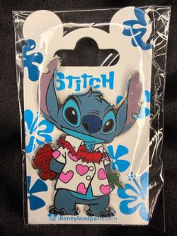 Disney Stitch Enamel Pin Disneyland Paris