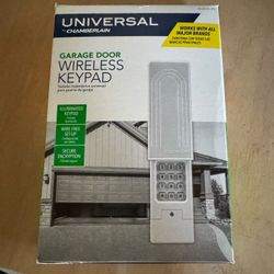 Wireless Keypad For Garage Door