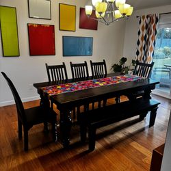 Dining Table And Chairs 