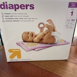 Target Size 1 Diapers  192 Ct