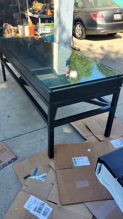 Glass Top Table