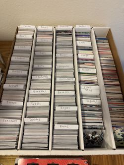 Huge lot of football cards