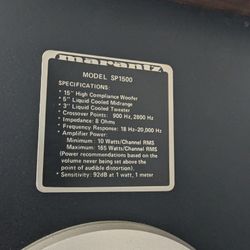 Marantz Sp1500