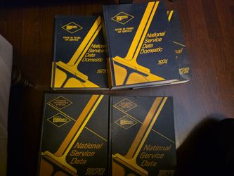 National service data  automotive manuals