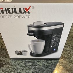 Brand New Chulux Single Serve Coffee Maker Takes  Kerrigan Style Pods 
