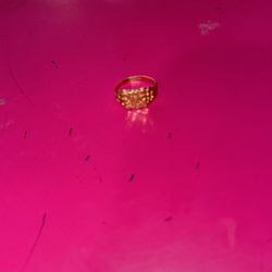 10k Nugget Pinky Ring 