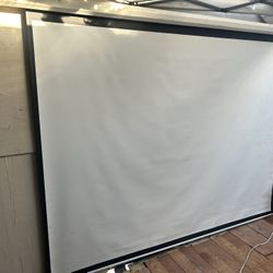 Screen Projector Electric With Control 
