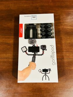 JOBY GorillaPot Mobile RIG-GO Content Creator Tripod  for Lights, Camera, GorillaPod! 