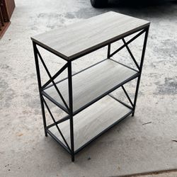 Table With Three Shelves