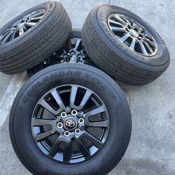 18” Toyota Land Cruiser LandCruiser 1958 Edition OEM wheels rims tires Tundra Sequoia 2022 - 2025