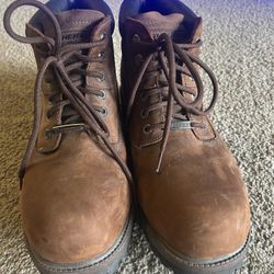 Men’s 13 Sketcher Waterproof Work boots Soft Toe