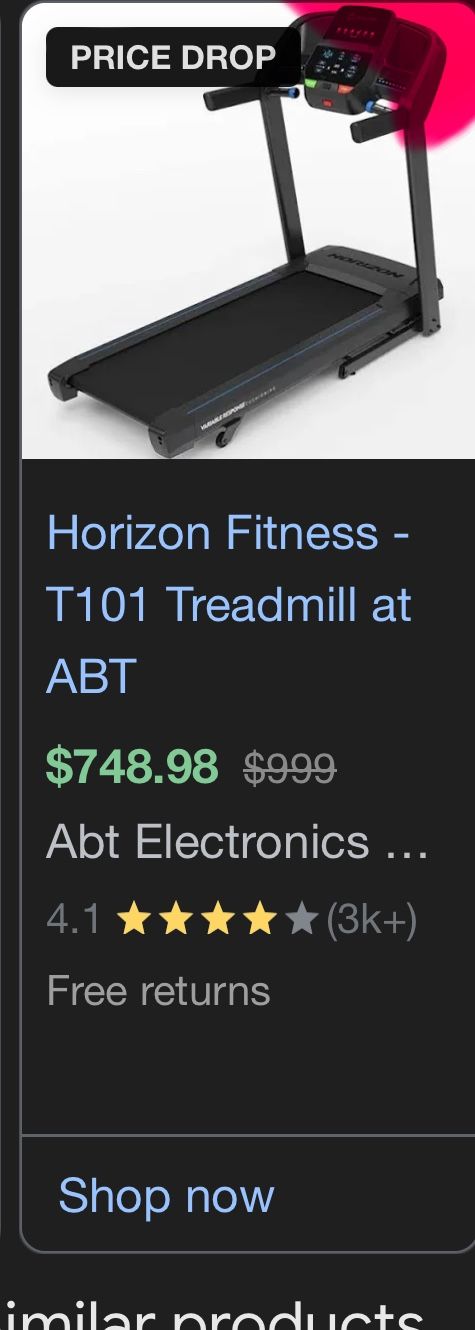 Horizon Treadmill T101