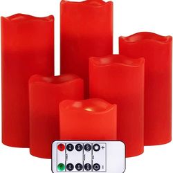 Battery Operated LED Flameless Candles    6pcs （B0BFH9CF5M）