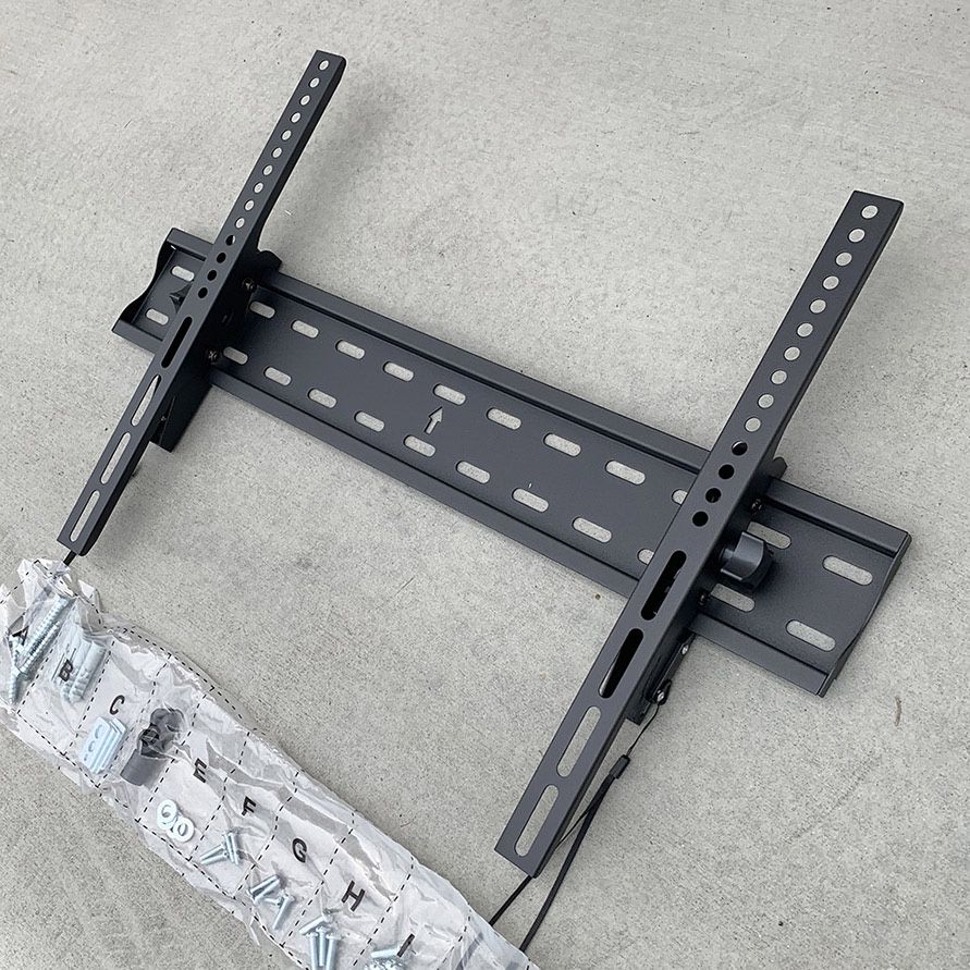 Brand New $15 TV Wall Mount for 37”-75” TVs, Tilt Bracket Max VESA 600x400mm, Max Weight 110 Lbs