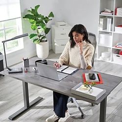 Realspace magellan sale adjustable desk