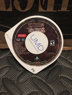 Dugeons and dragons tatics Sony psp