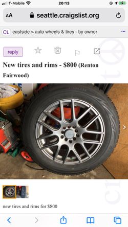 New Tires And Rims