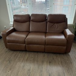 La-Z-Boy Leather Couch