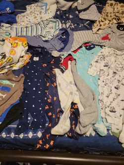 Baby Boy Clothing Bundle (6, 6-9, 9)