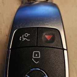 Mercedes Key Complete. Only Info Is on the Back