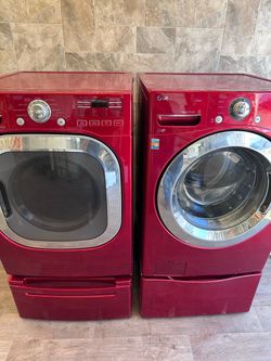 LG washer and dryer laundry
