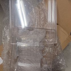 3 Pack Storage Boxes With 4 Cylinder Cups With Lids