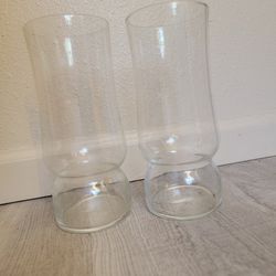 Four Matching Minimalist Vases