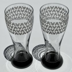 Disney Mickey Mouse Pilsner Glasses - Set of 2