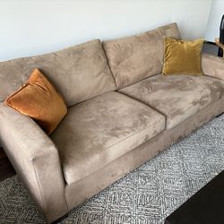  Crate & Barrel Axis Couch - 88” Wide 43” Deep So Comfy! 
