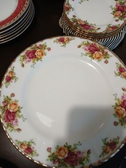 Royal Albert Old Country Roses Dishes !! 