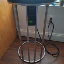 End Table W/ USB Ports 